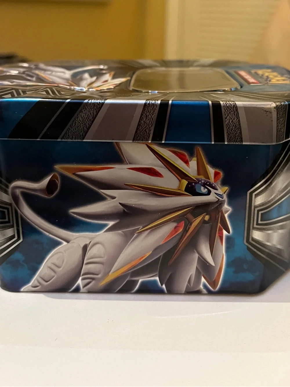Pokemon Trading Card Game Tin Legend of Alola Solgaleo GX Empty No Cards 2017